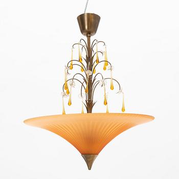 Harald Notini, a model 6461 ceiling lamp, AB Arvid Böhlmarks Lampfabrik, Sweden, 1929-35.