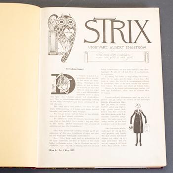 BÖCKER, 4 st, Söndagsnisse och Strix, 1897-1899.