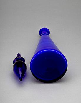 KARAFF, glas, Venini, Murano, Italien, 1900-talets andra hälft.