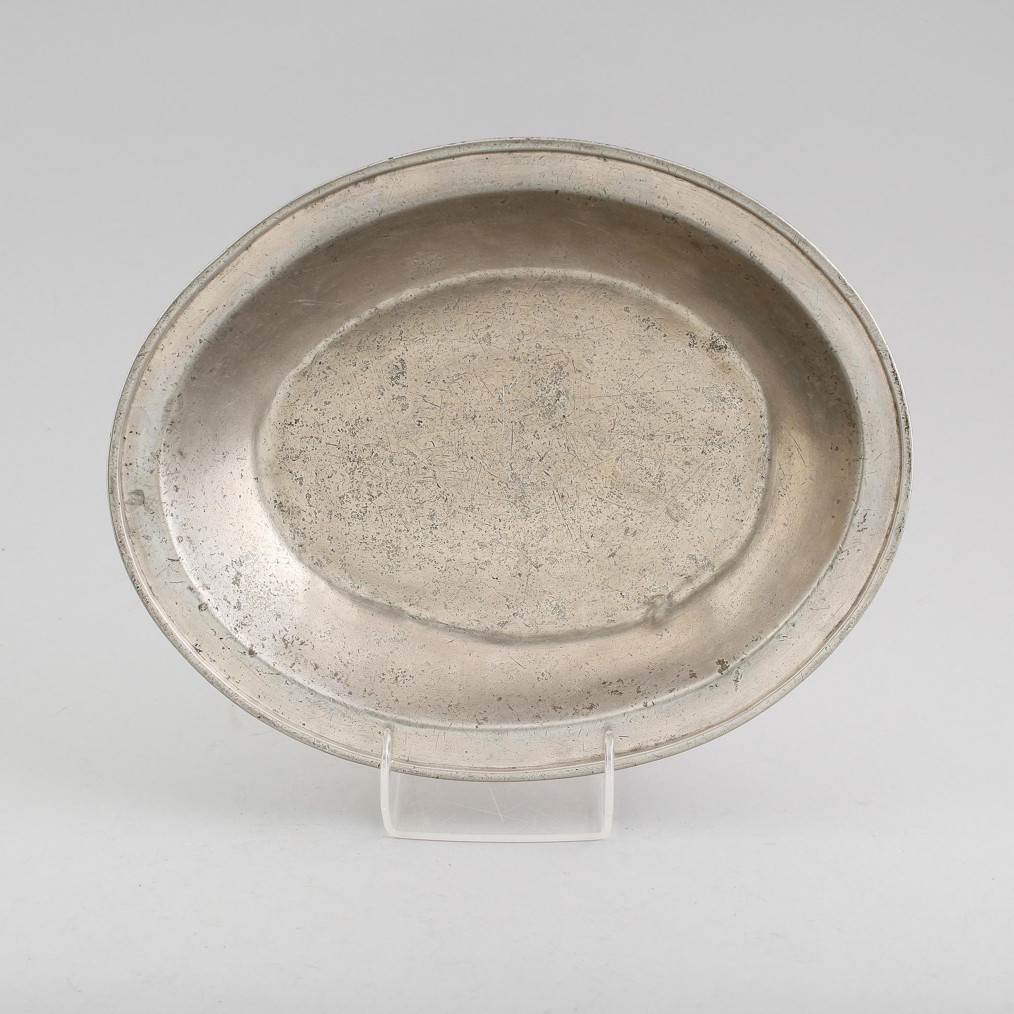 HANDFAT, tenn, Christopher Gabriel Unander, Sveastämpel, Göteborg 1806.