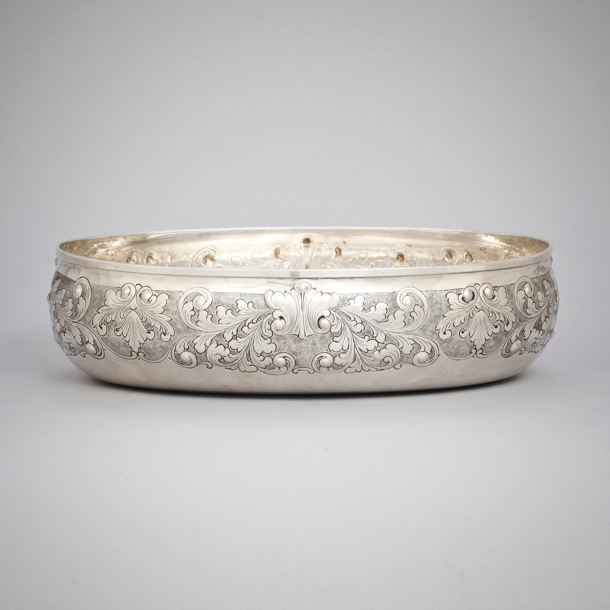 SKÅL, silver, Italien. 800/1000. 1040gr.