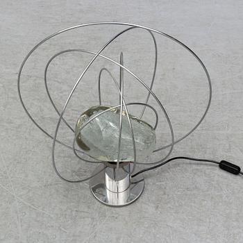 ANGELO BROTTO, a sculptural 'Barnaba' table light, 1960's.