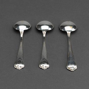 SKEDAR, silver, 12 st MEMA Lund, 1960-tal.