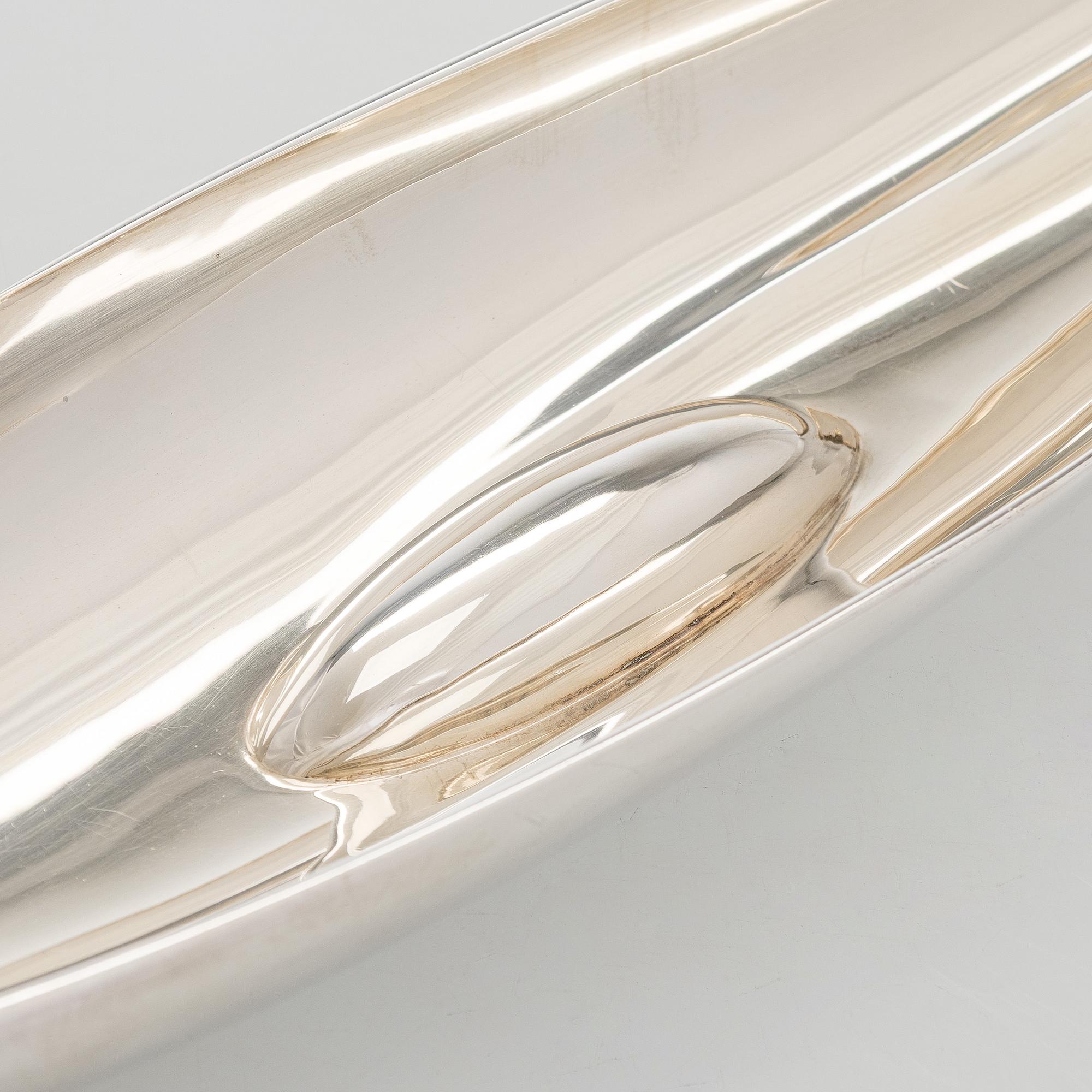 Tapio Wirkkala, a silver bowl TW 9, Kultakeskus, Hämeenlinna, Finland 1956.