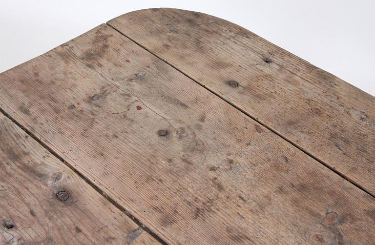 BOCKBORD. Allmoge, 1800-tal.