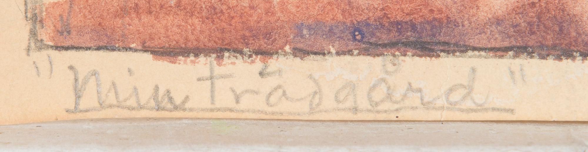 Margareta Ahlstedt-Willandt, "My garden.".