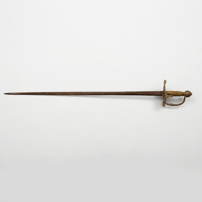 A swedish sword first half of the 18th century.