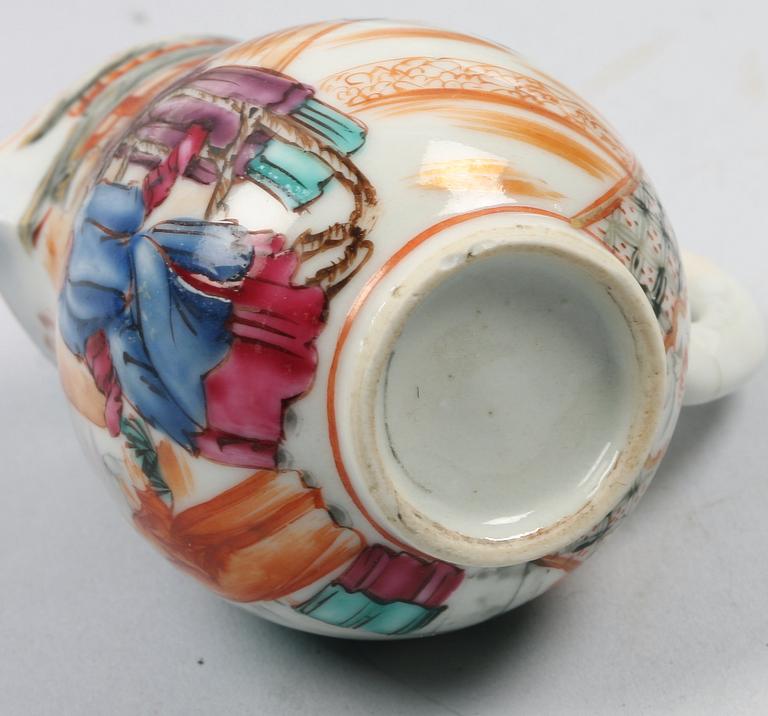 PARTI PORSLIN, 4 delar, 1700-1800-tal.