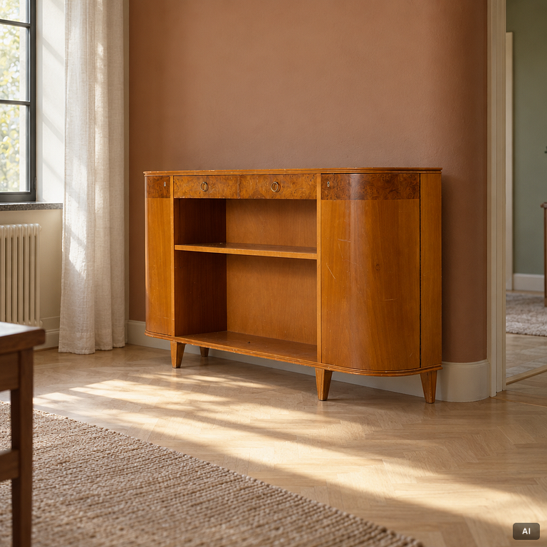 Sideboard, Swedish Modern, Gunnars Fabriker, Nässjö, 1940s.