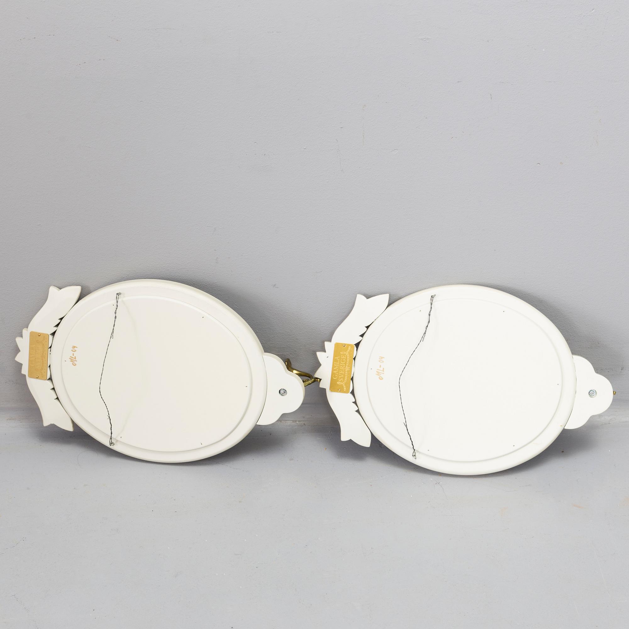 A pair of wall sconces, Åmells möbler, Gamla Sverige. Late 20th / early 21th century.