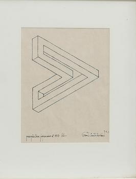 Oscar Reutersvärd, "Perspective japonaise no. 337".