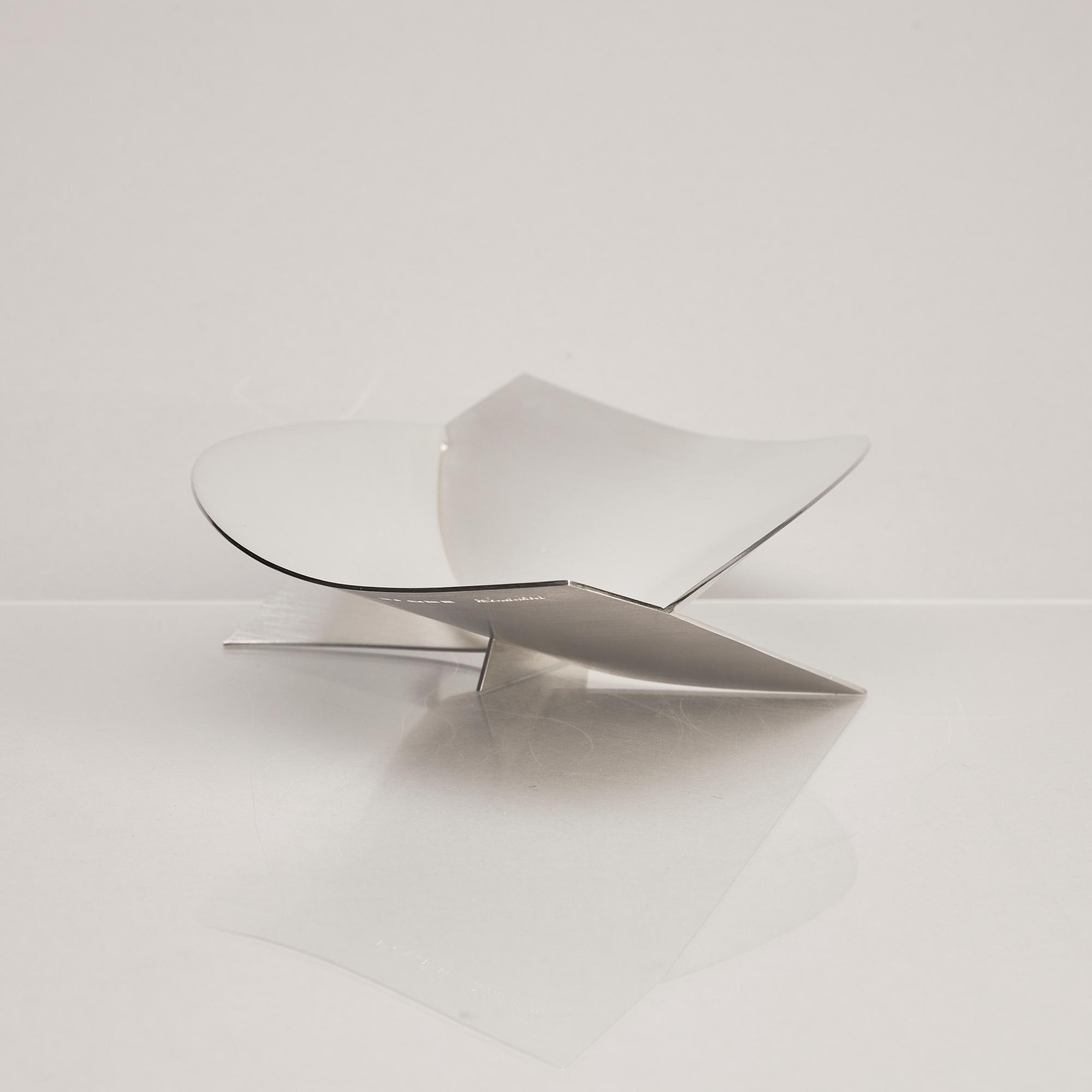 Rolf Lindståhl, skål, sterling silver, Stockholm 2013.