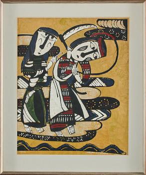 Sadao Watanabe · SADAO WATANABE, färgträsnitt, signerad, numrerad 25/50.