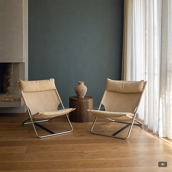 Gillis Lundgren, a pair of "Astral hög" armchairs, IKEA, 1970s.