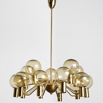 Hans-Agne Jakobsson, a 'Patricia' ceiling lamp, T 372/15, Markaryd, late 20th Century.
