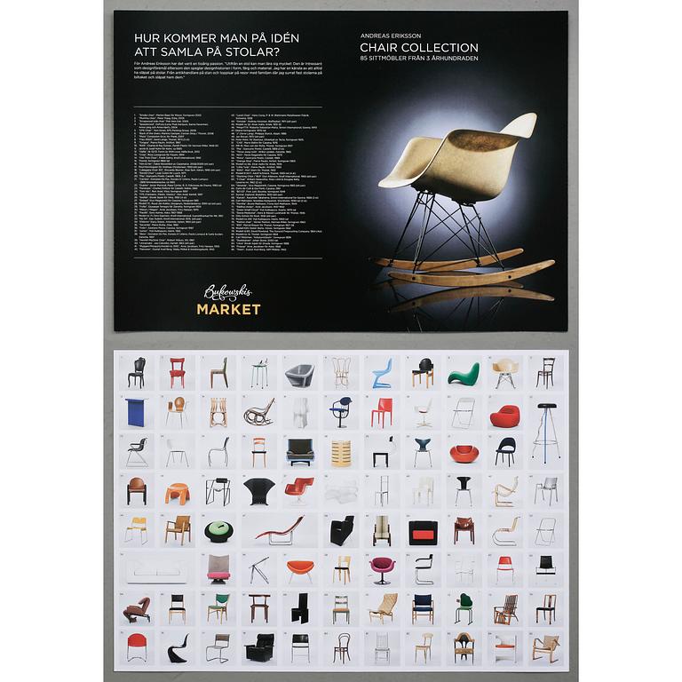 STOLAR, 3 st, "Kazuki", Kazuhide Takahama, Simon International för Gavina, 1968.