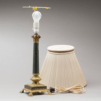 BORDSLAMPA, empirestil, 1900-tal.