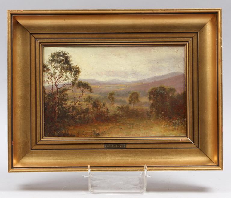 OKÄND KONSTNÄR, olja på duk.