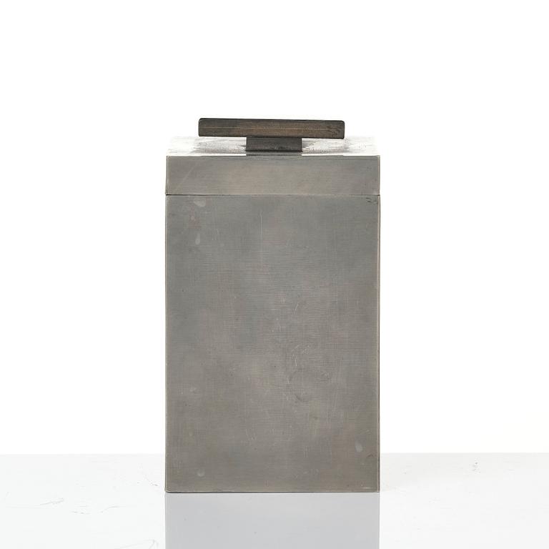 Guldsmedsaktiebolaget (GAB), tobacco jar and bowl, Stockholm, 1930s.