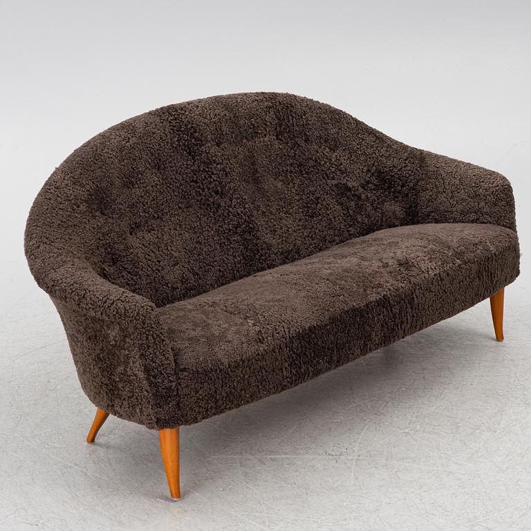 Kerstin Hörlin-Holmquist, soffa, "Paradiset", troligtvis Nordiska Kompaniet, 1900-talets mitt.