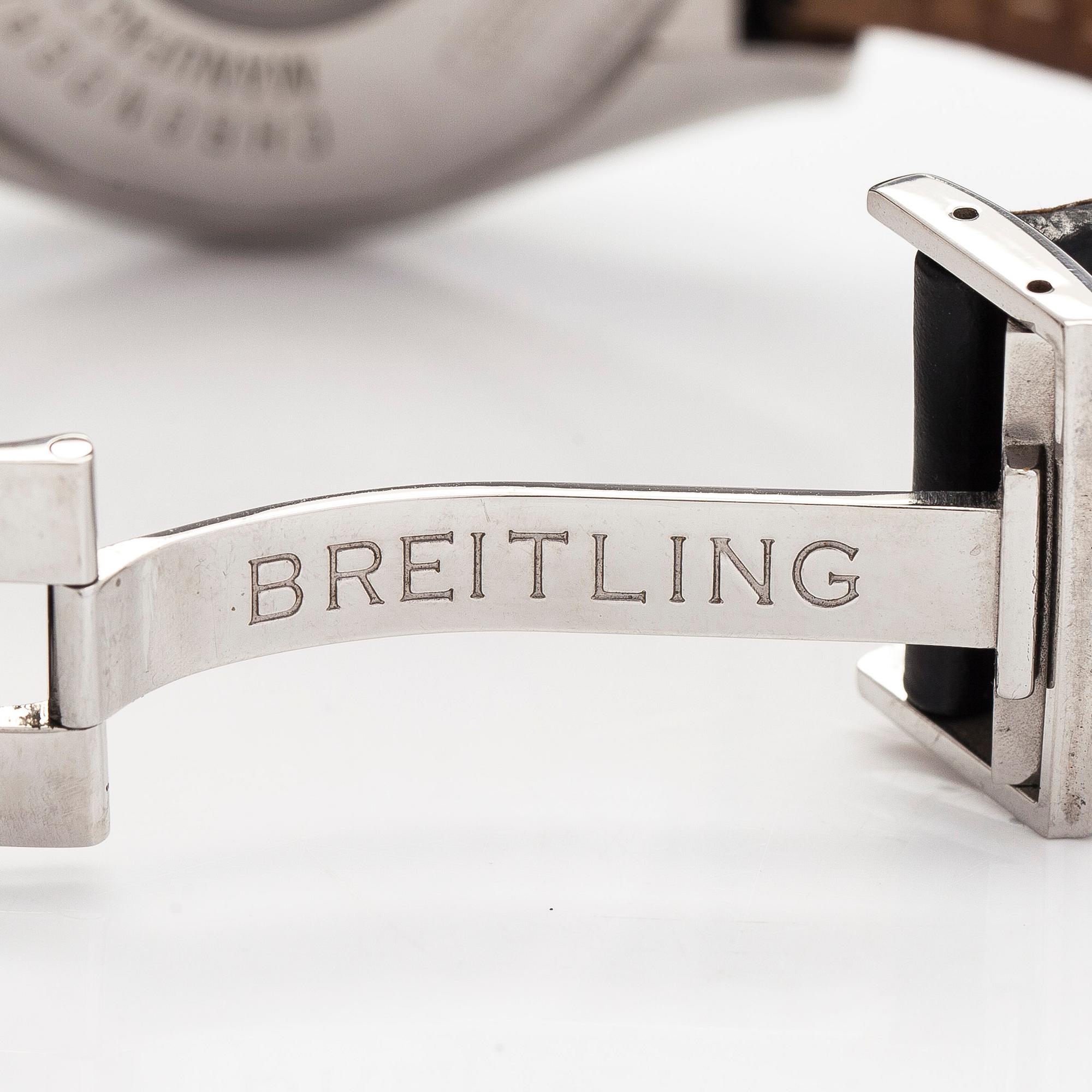Breitling, Chronomat Evolution, kronografi, rannekello, 43,7 mm.