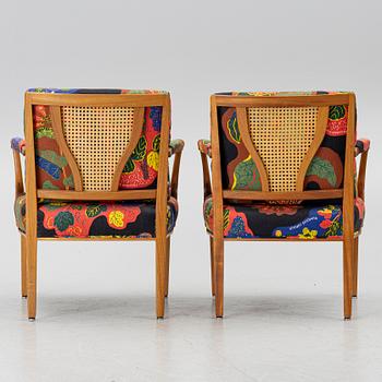 Josef Frank, fåtöljer, ett par, modell 969, Firma Svenskt Tenn, efter 1985.