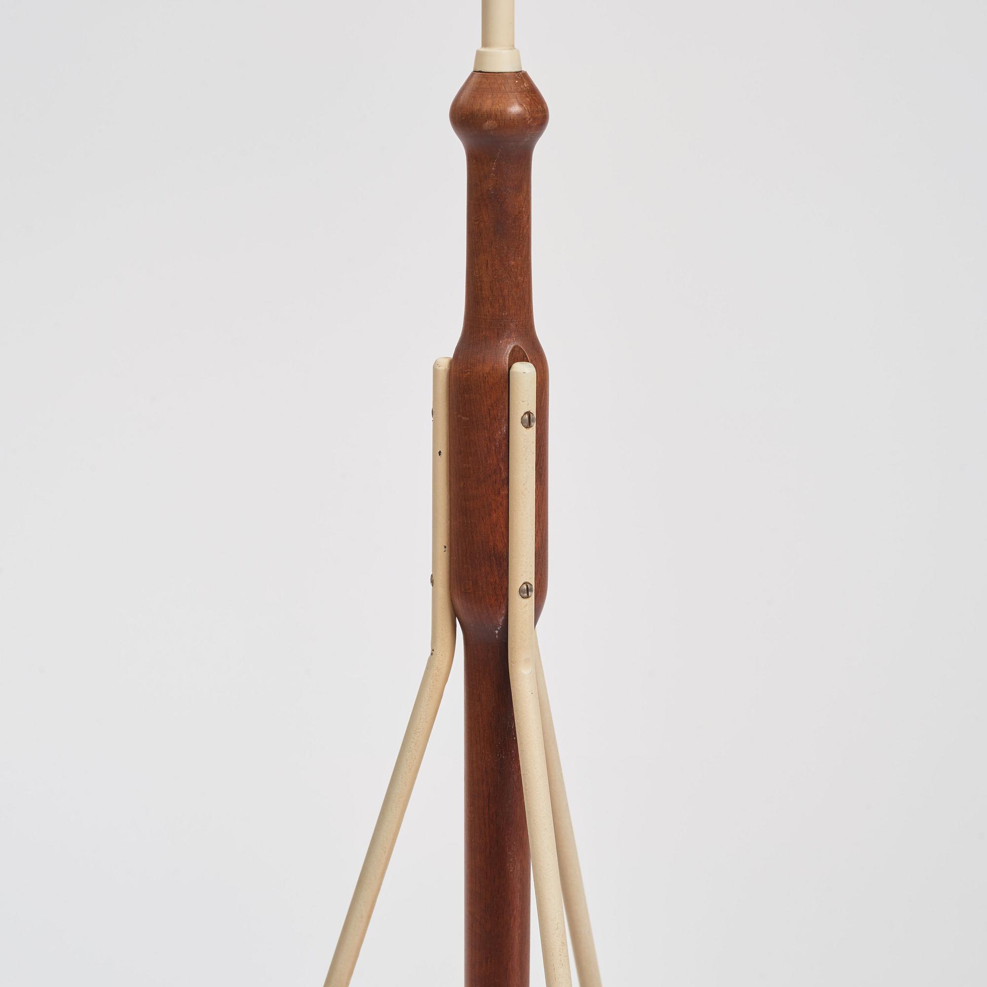 Hans-Agne Jakobsson, a rare floor lamp, model "S-910", Hans Agne Jakobsson AB, Åhus 1950s.