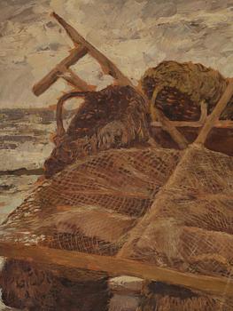 Lotte Laserstein, "Fischerkarren".