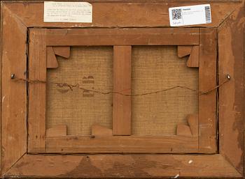 CARL JOHAN LINDSTRÖM, oli on canvas signed.