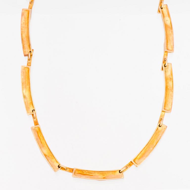 KAULAKORU, 14K kultaa. "Tundra", Lapponia 1971.