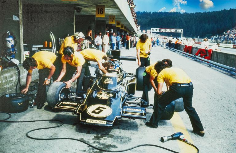 Kenneth Olausson, "Ronnie Peterson i Zeltwegdepå 1975".