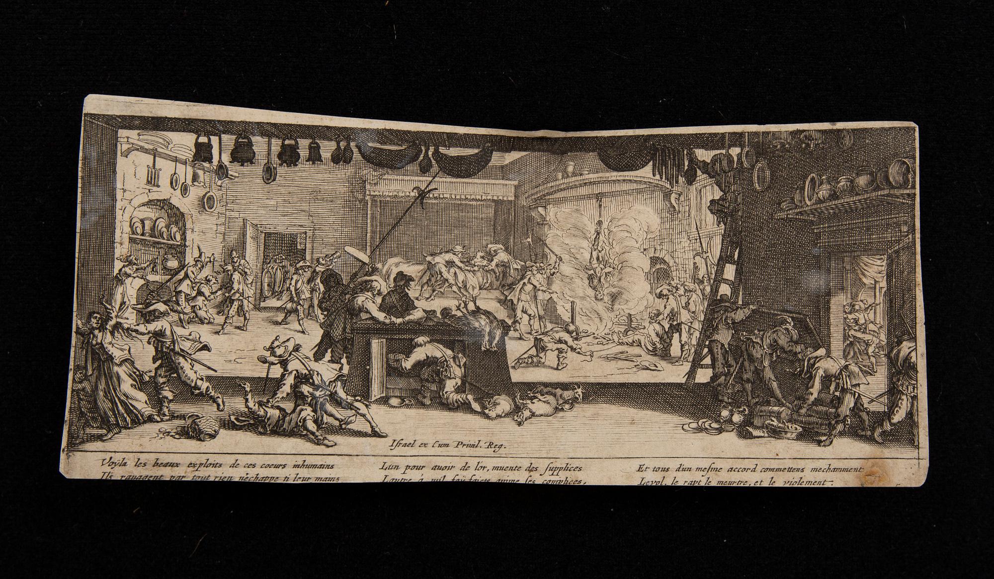 Jacques Callot, 9 etchings, Paris 1633,
