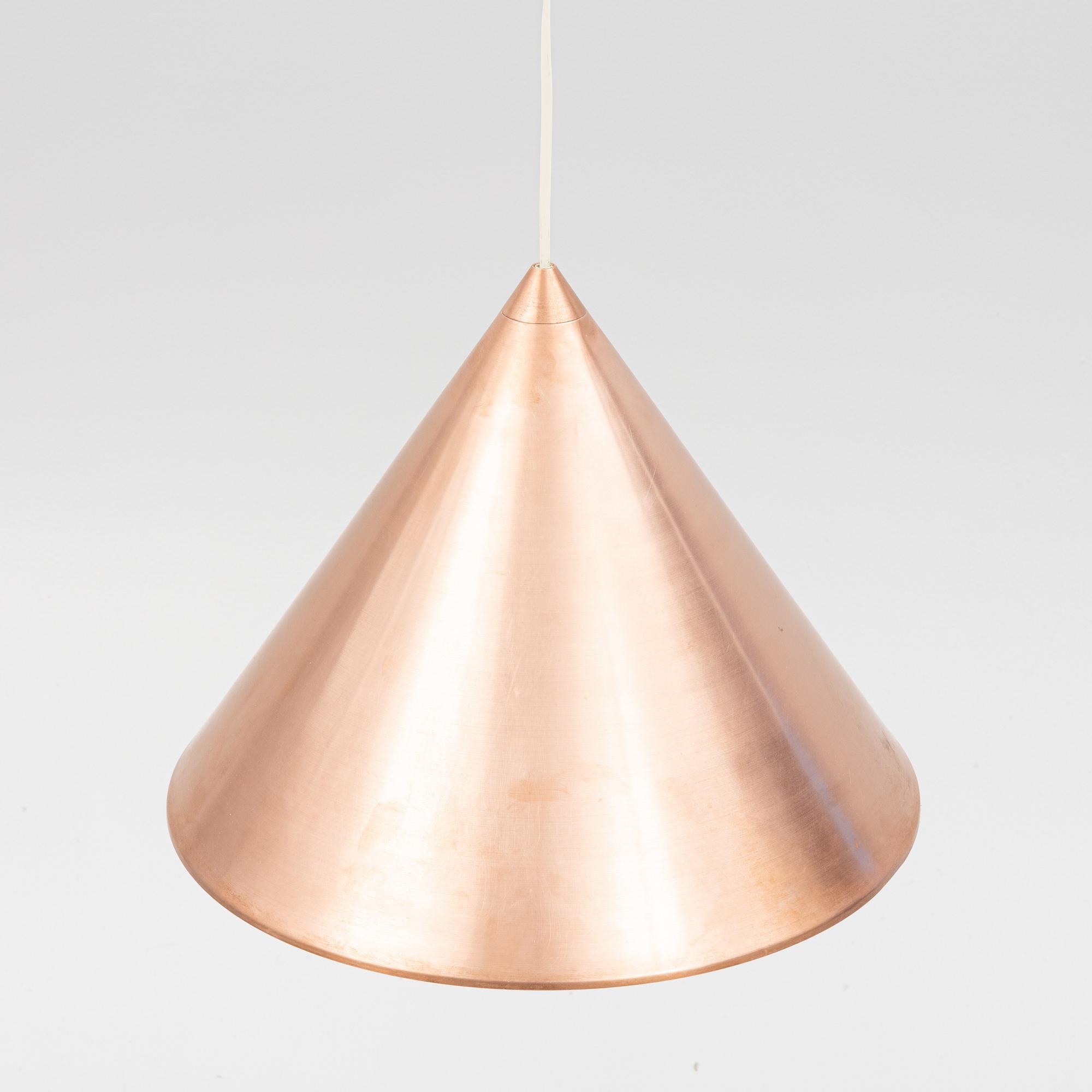Arne Jacobsen, ceiling lamp, "Billiard Pendant", Louis Poulsen, Denmark.