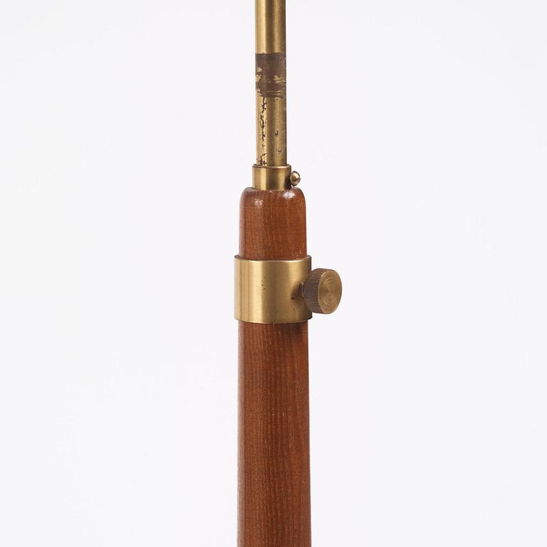 Hans Bergström, golvlampor, ett par, modell "547", ateljé Lyktan, Åhus, 1940-50-tal.
