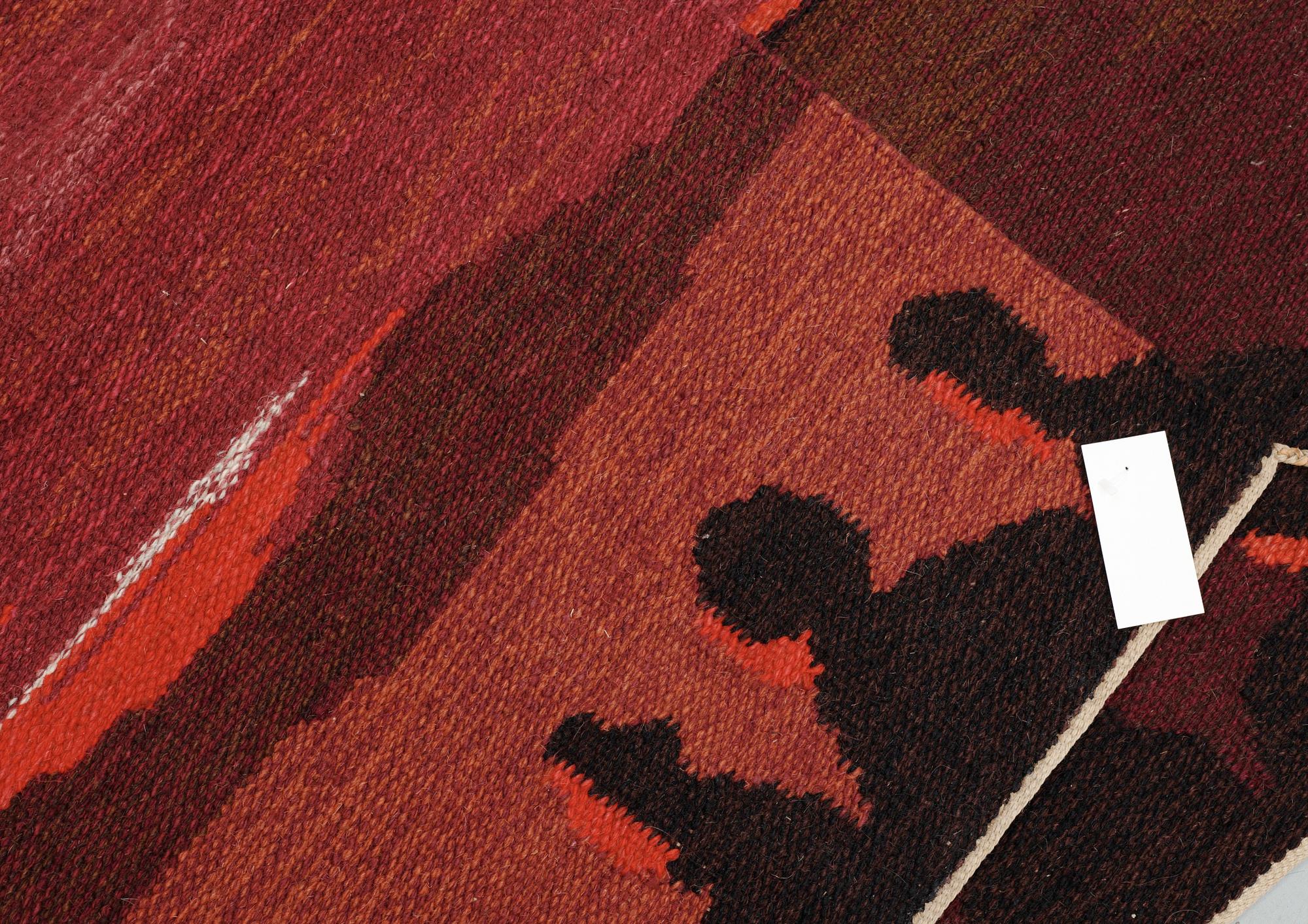 WEAVING, 117 x 169 cm. Signed BR Wiklund.