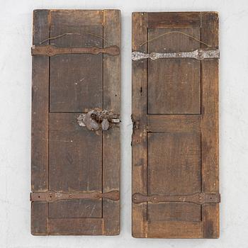 Doors, a pair, Renaissance style.