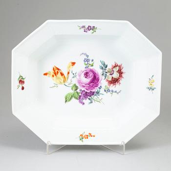 A Meissen porcelain part service, second half of the 19th century (65 pieces).