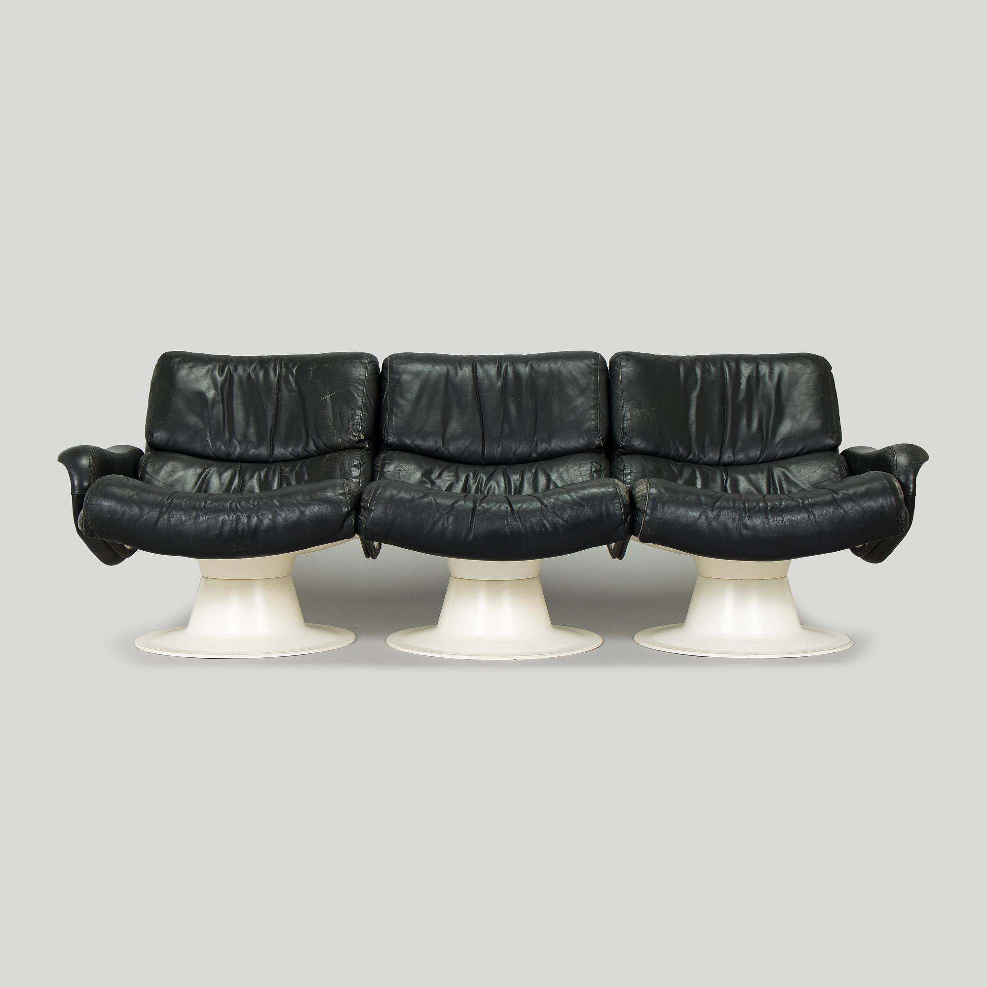 Yrjö Kukkapuro, sohva, "Saturnus", Haimi, 1980.