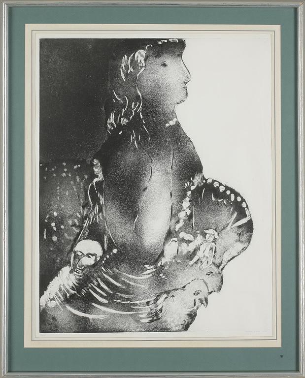 ENDRE NEMES, etsning, signerad och numrerad 13/25.