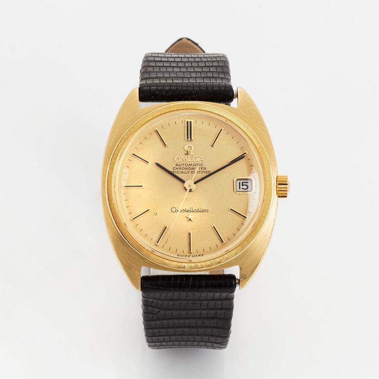 Omega, Constellation, "C", Chronometer, armbandsur, 34,5 mm.