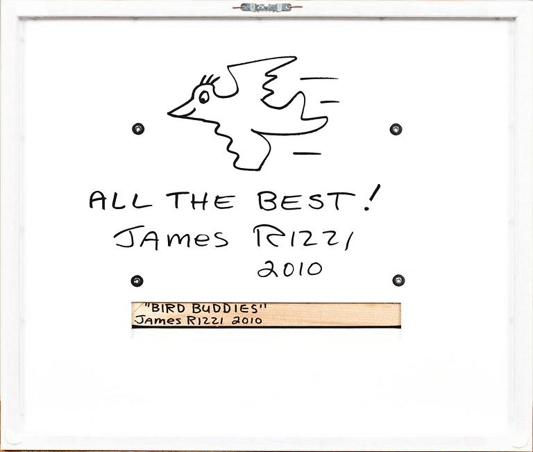 JAMES RIZZI, olja på duk, sign o dat 2010.
