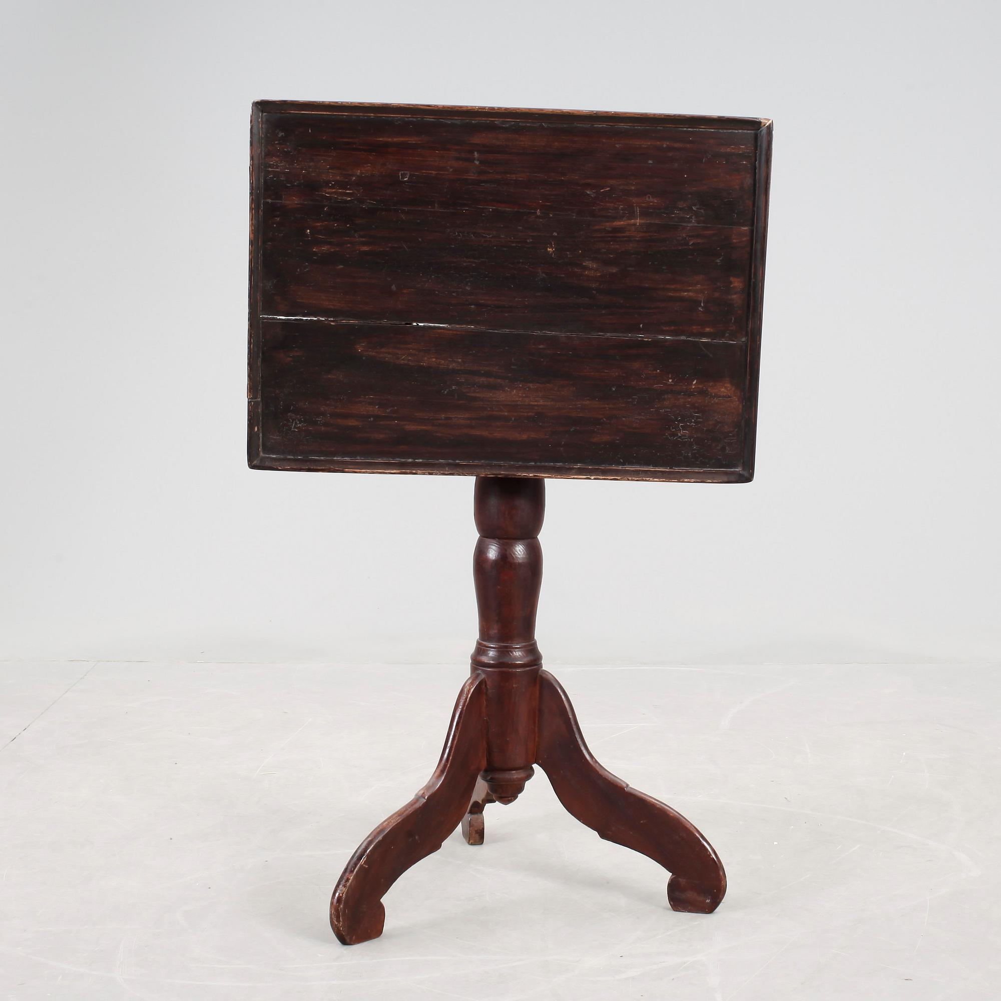 FÄLLBORD, allmoge, omkring 1800.