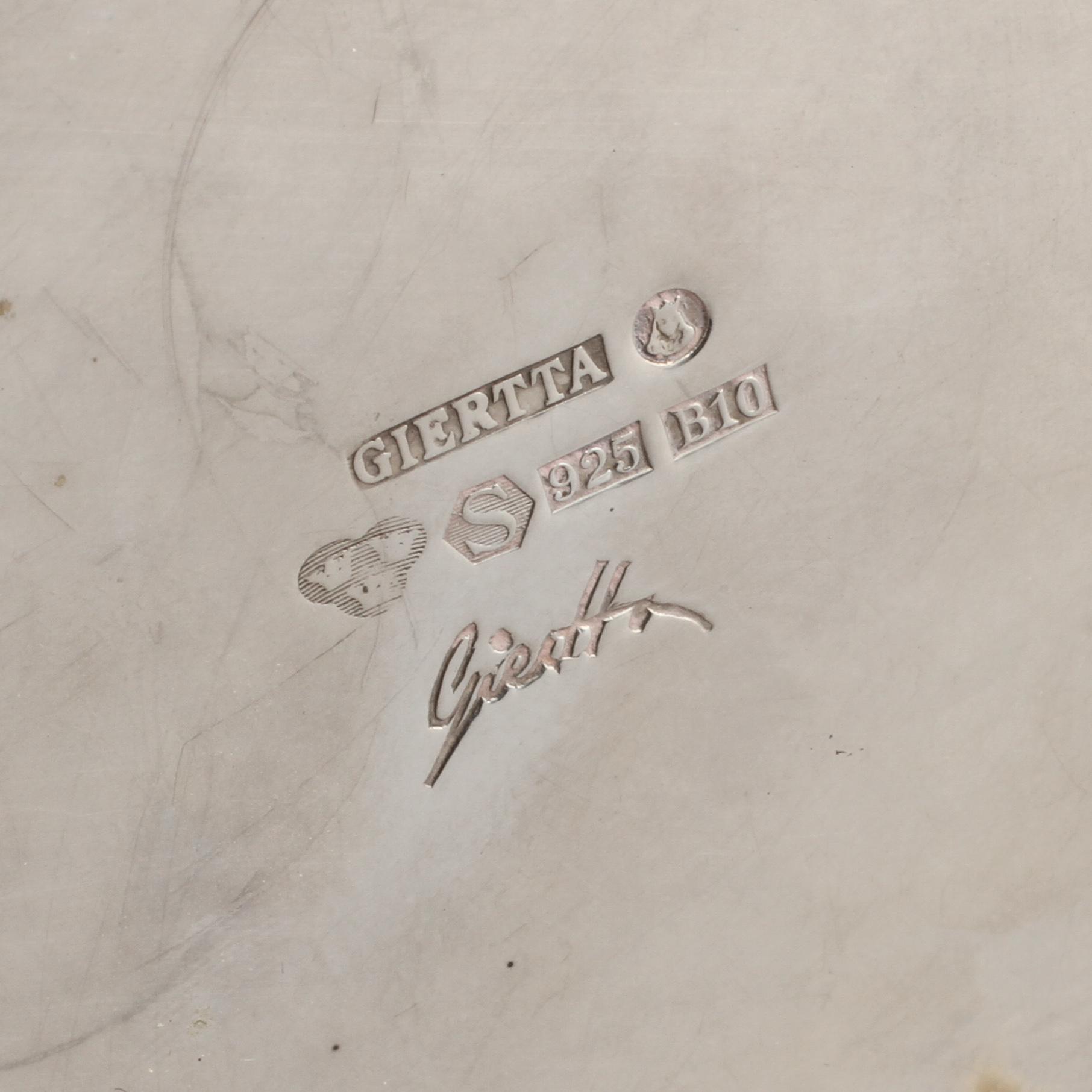 SKÅL, silver, Giertta, Stockholm, 1976. Vikt 320 g.