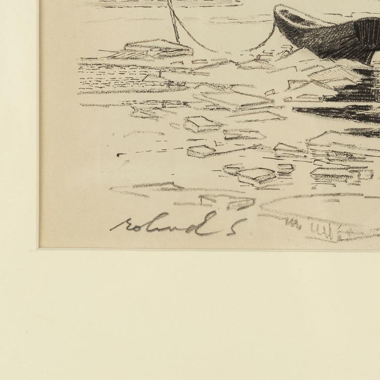 Roland Svensson, 4 litografier, signerade och en numrerad 36/100.