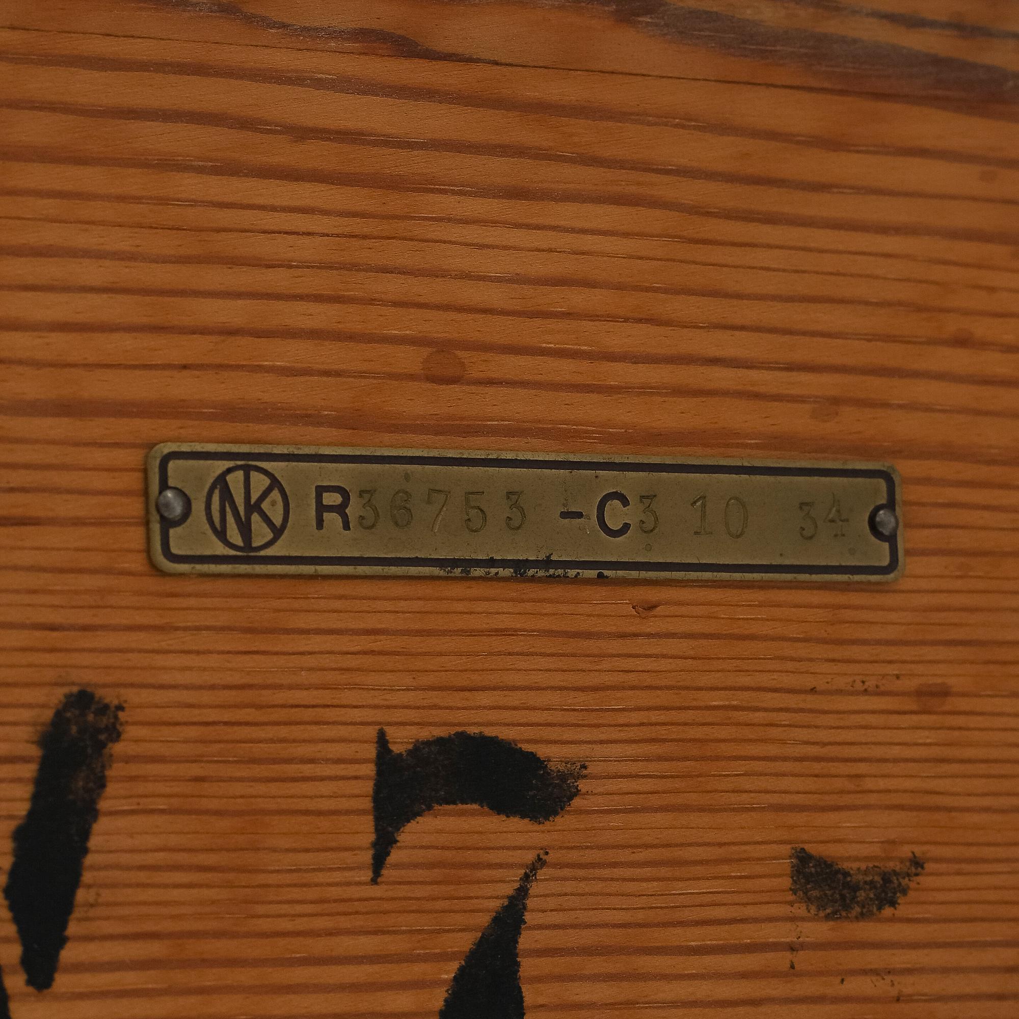 AXEL EINAR HJORTH, a 'Record'table, Nordiska Kompaniet, 1934.