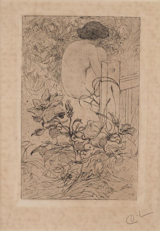 Carl Larsson, "Rygg och ros".