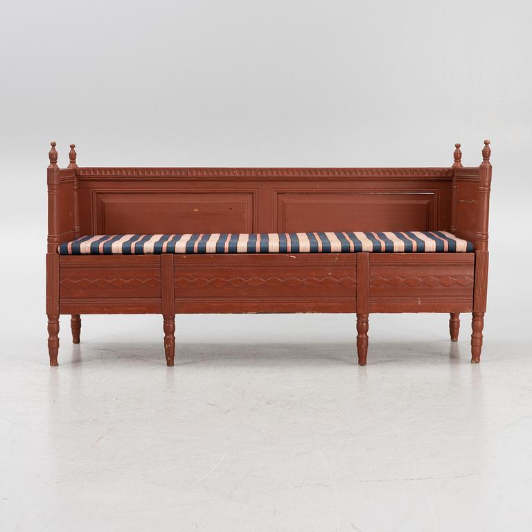 Sofa, late Gustavian, early 19th century.