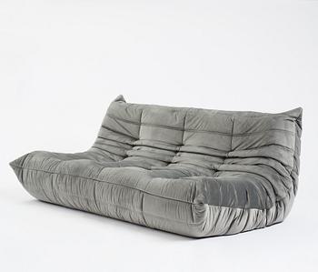 Michel Ducaroy, soffa, fåtölj och fotpall, "Togo", Ligne Roset, 2000-tal.