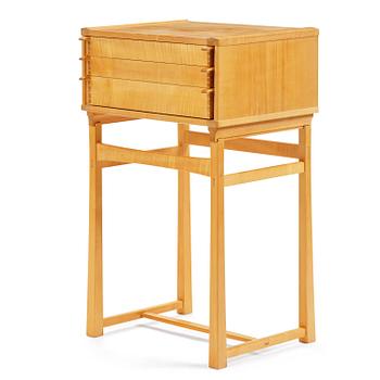 21. James Krenov, schatull på ben, utfört i egen verkstad, Bromma, 1960-70-tal.