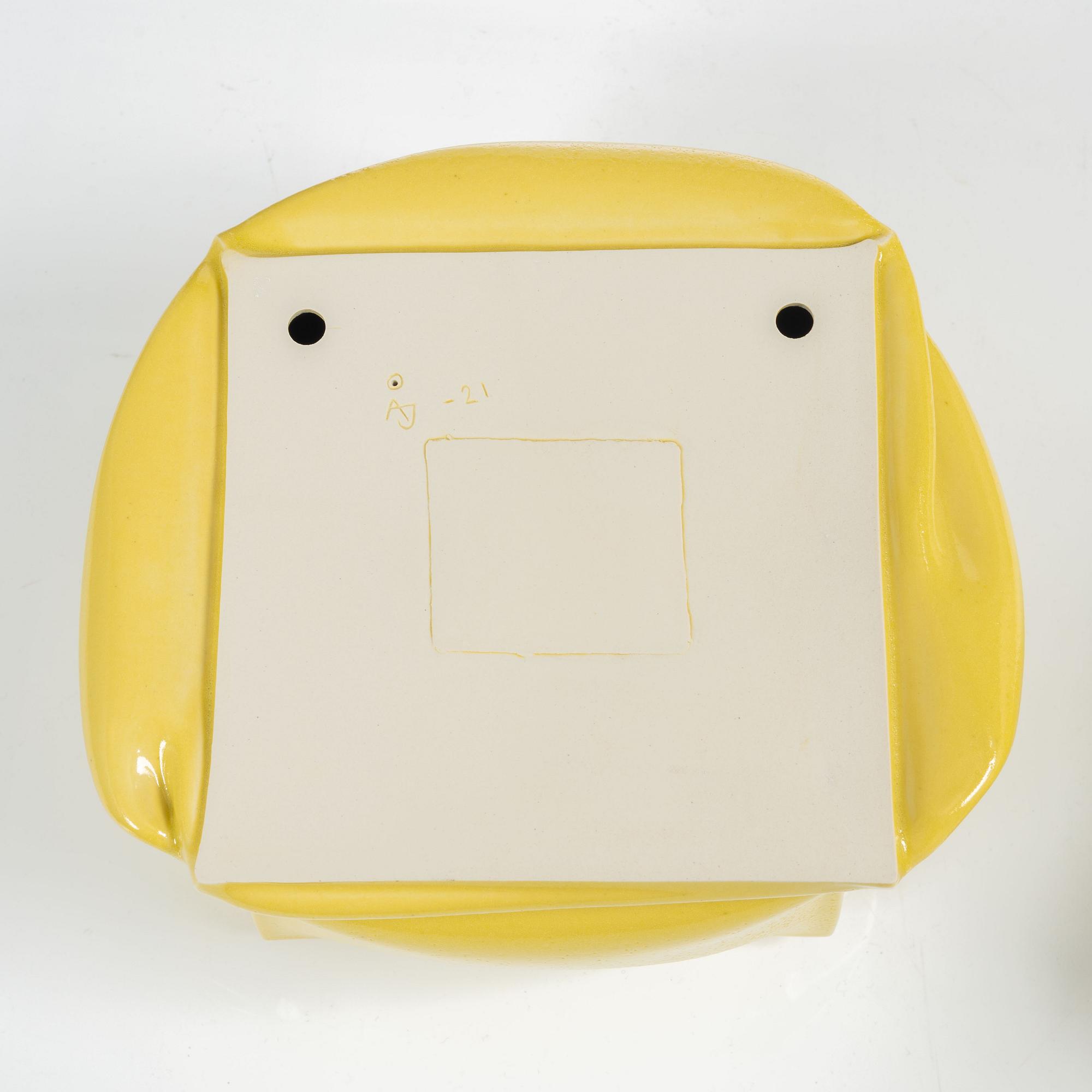 Åsa Johansson, skulpturer, 2 st "Sunny Day, Sunny Cubes", 2021.